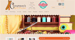 Desktop Screenshot of cinnamonsquilts.com